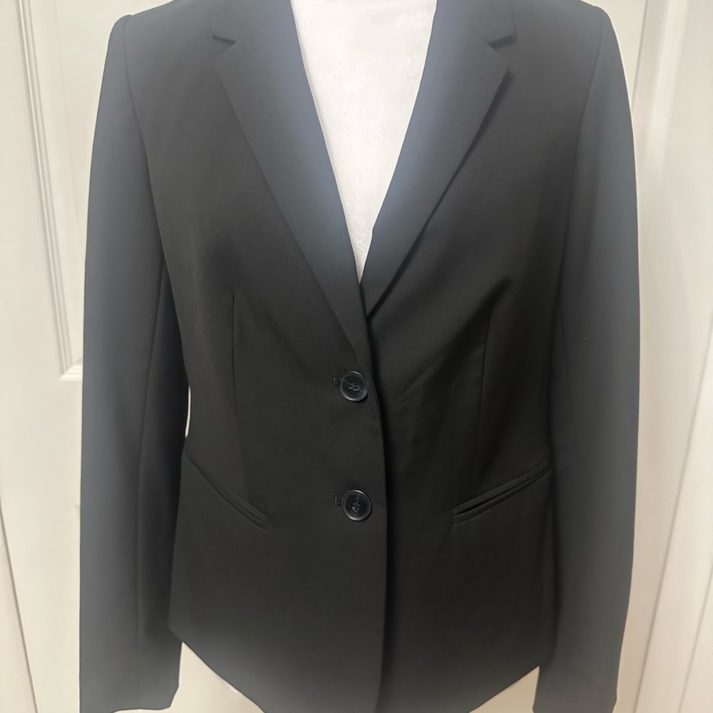 THE LIMITED WOMENS CLASSIC BLACK COLLECTION TAILORED BLAZER SIZE 6P